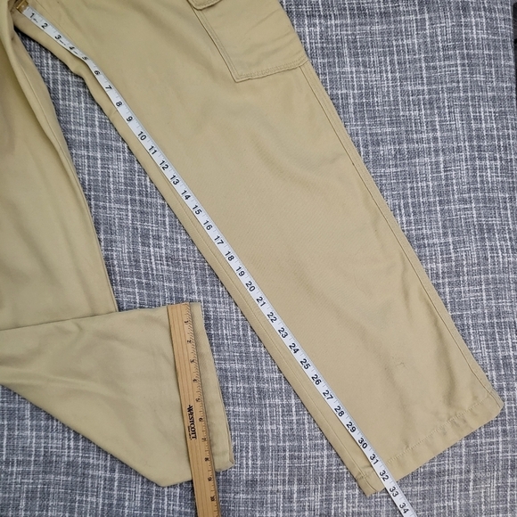 Tommy Bahama Relax Cargo Pants Cotton/Tencel Khaki Tan Men's 33X32 - Picture 9 of 14